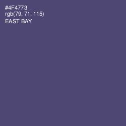 #4F4773 - East Bay Color Image